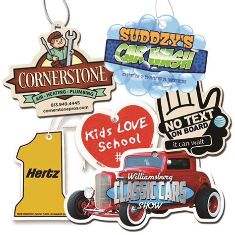 customize with logo air fresheners.